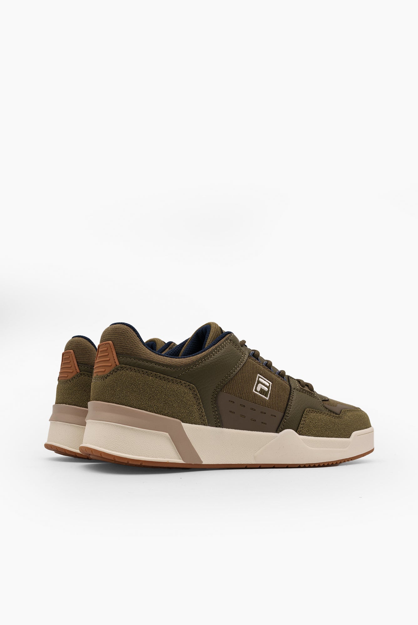 Olive/Off White