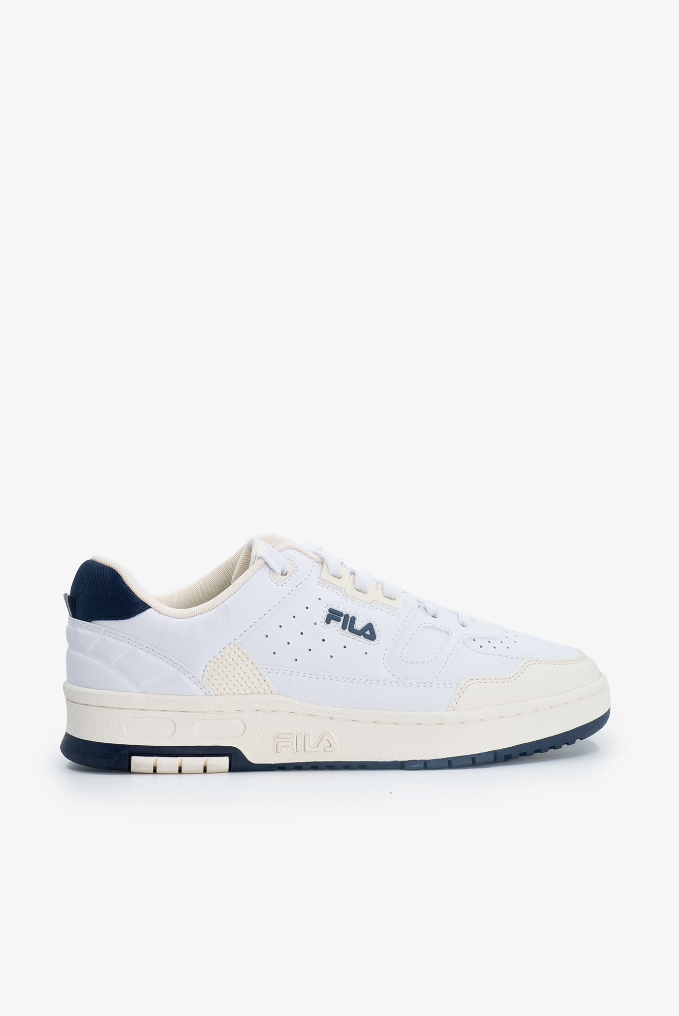White/Fila Navy/Gardenia