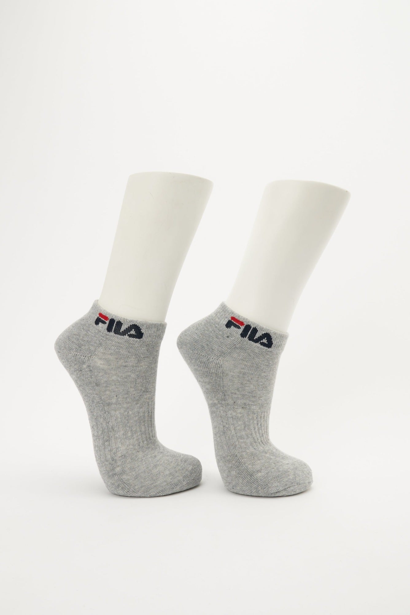 FILA Women's Stallone Ankle Socks 2 Pack (Size 3-8)