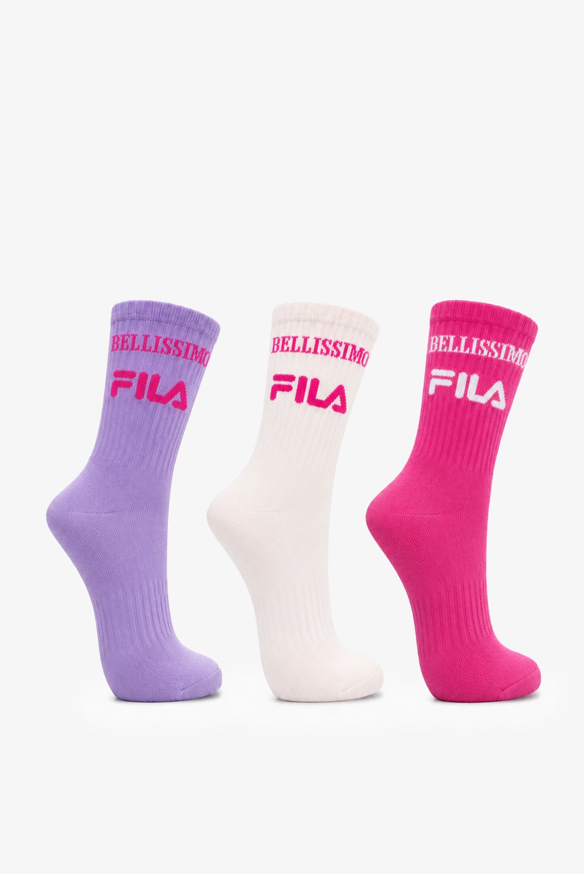 Women's Bellissimo 3/4 Socks 3 Pack (Size 3-8)