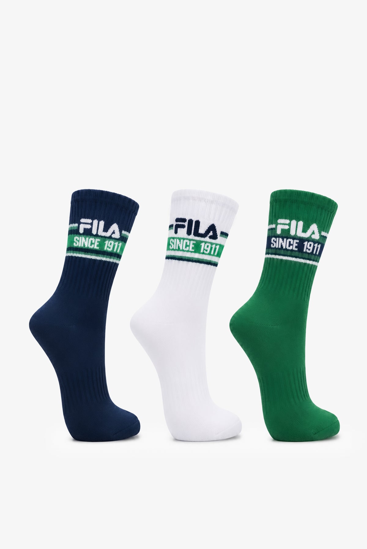 Lindsay 3/4 Sock Boys 3 Pack (Size 10-2)