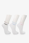 Women's Racheal Ankle Socks 3 Pack (Size3-8)