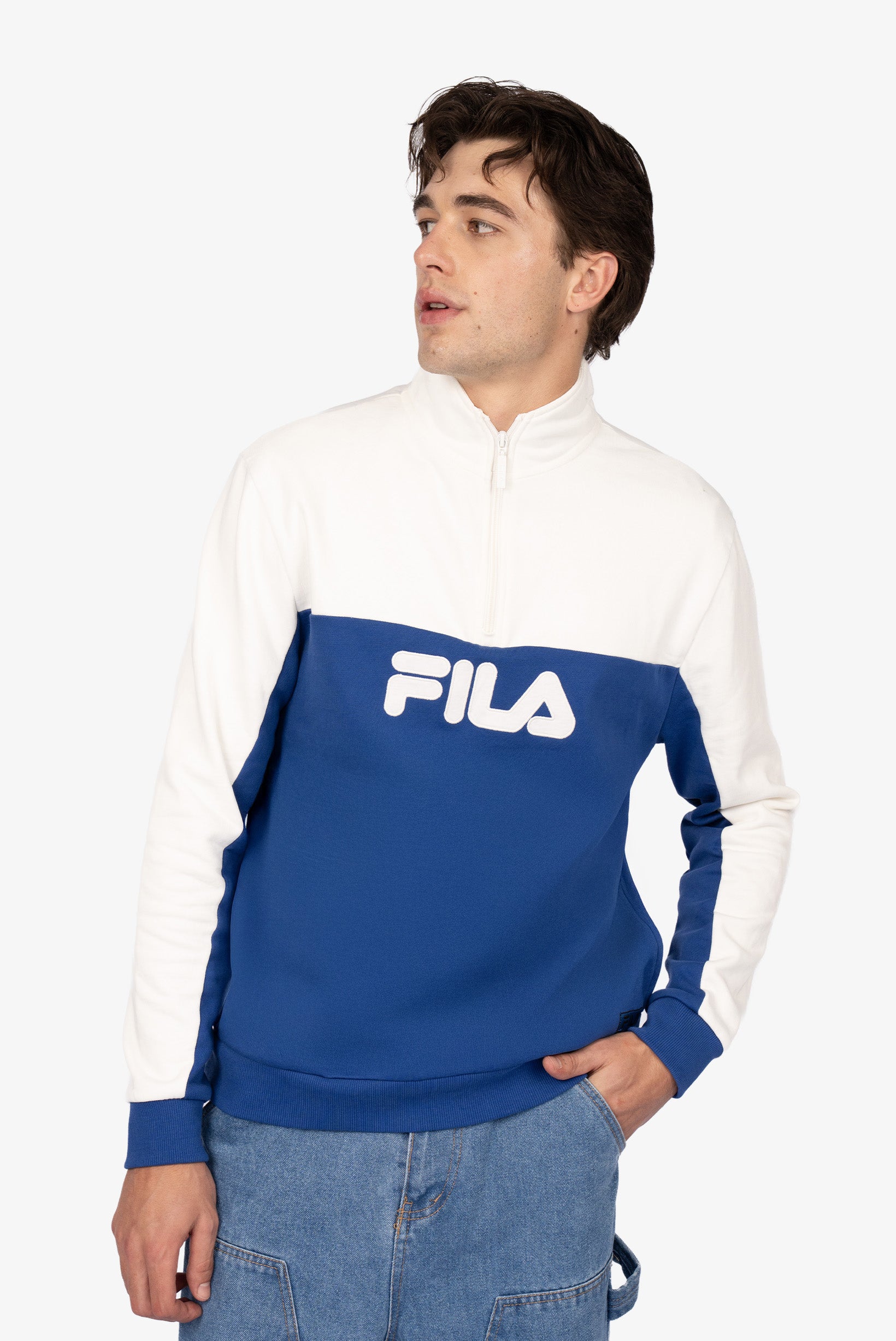ベイリー Men's Wilder 3/4 Zip Sweater – FILA South Africa