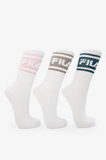 Women's Zoe 3/4 Socks 3 Pack (Size 3-8)