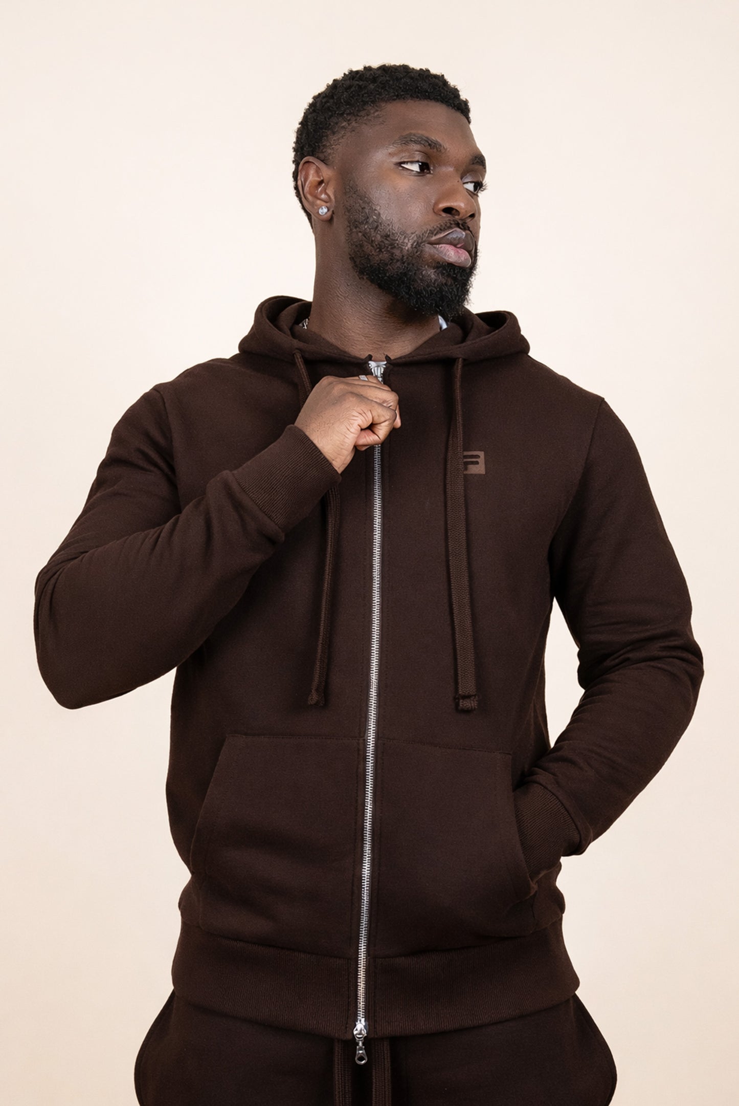 Men's Logan Zip Through Hoodie