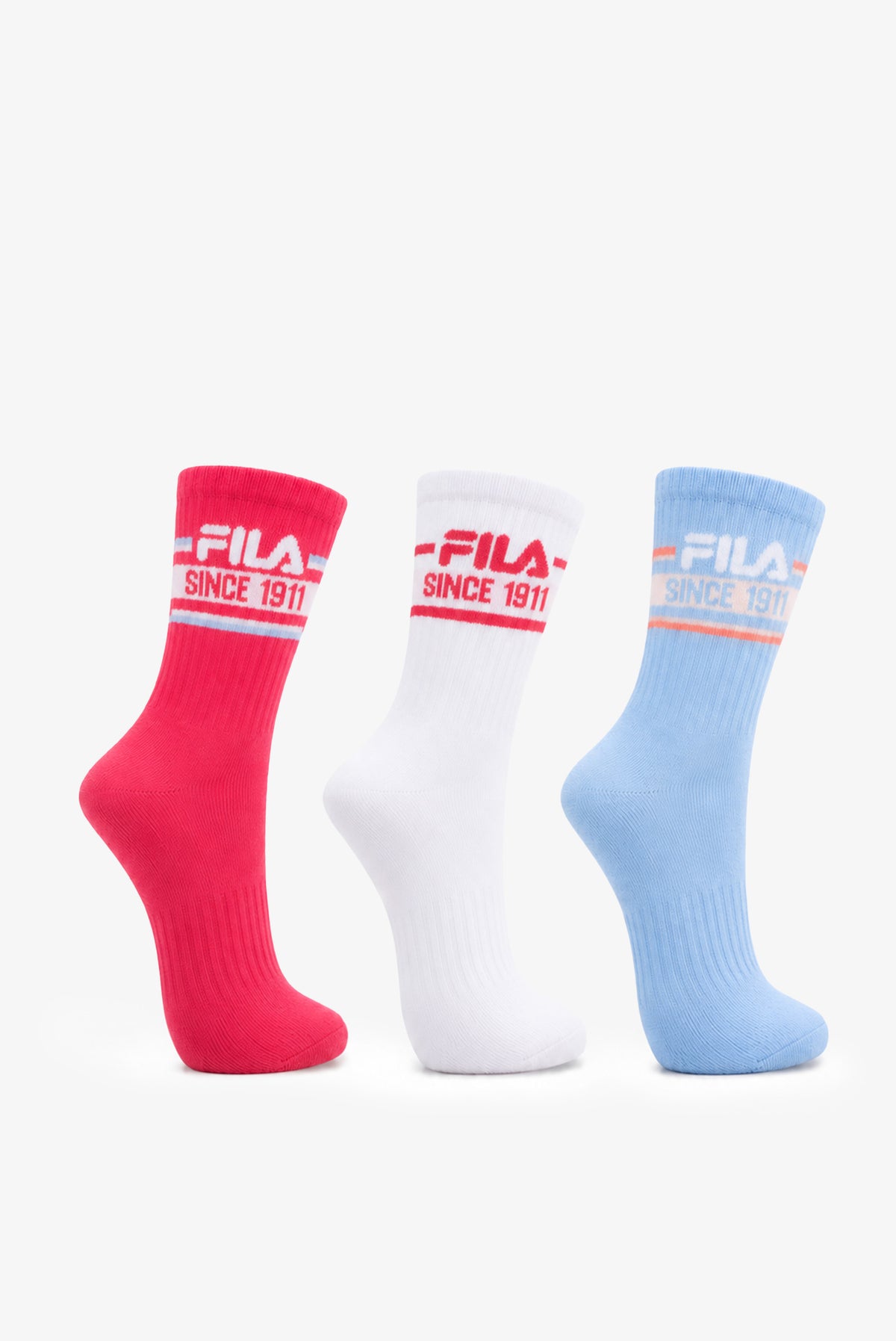 Lindsay 3/4 Sock Girls 3 Pack (Size 10-2)
