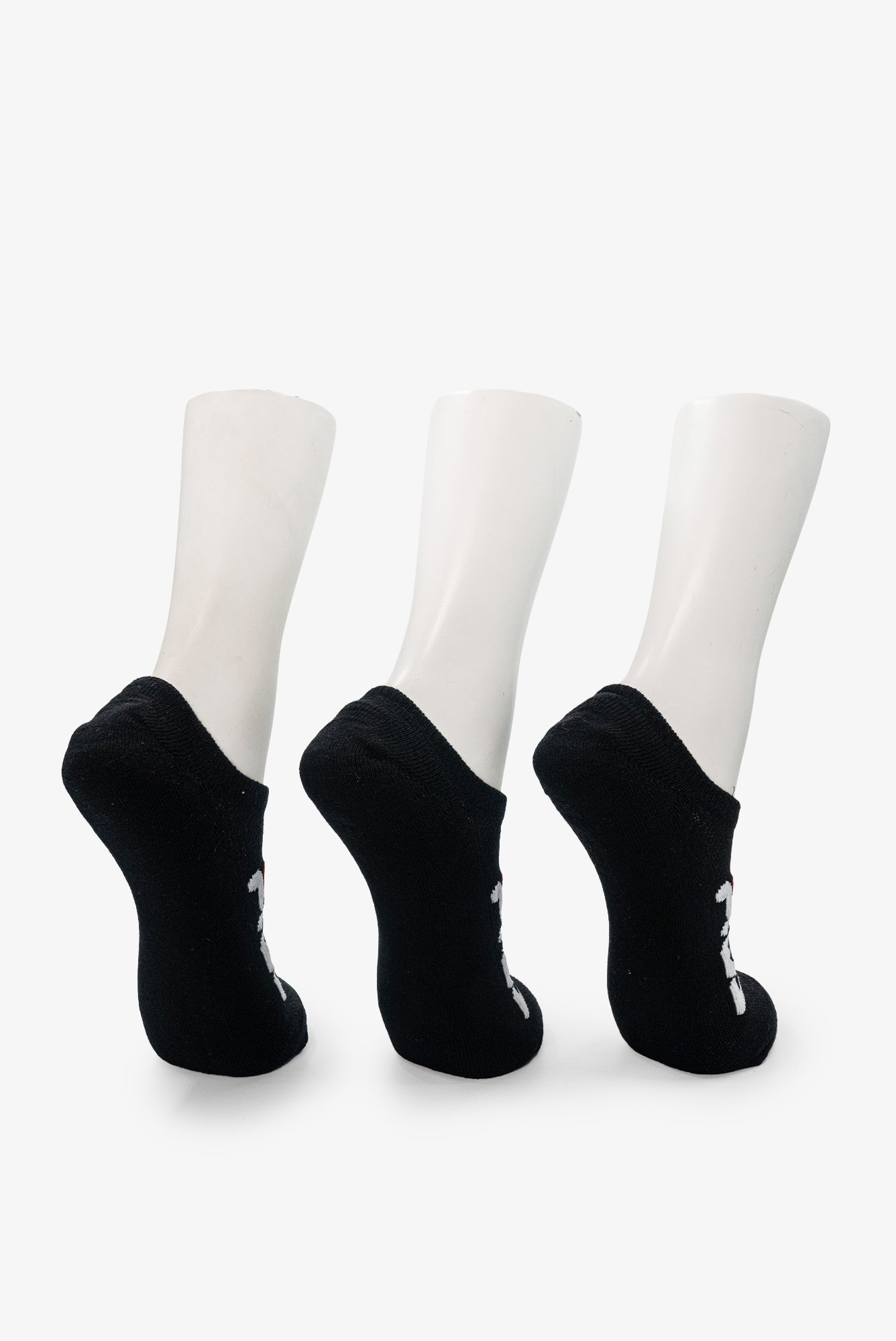 Men's Luke No Show Socks 3 Pack (Size 7-11)