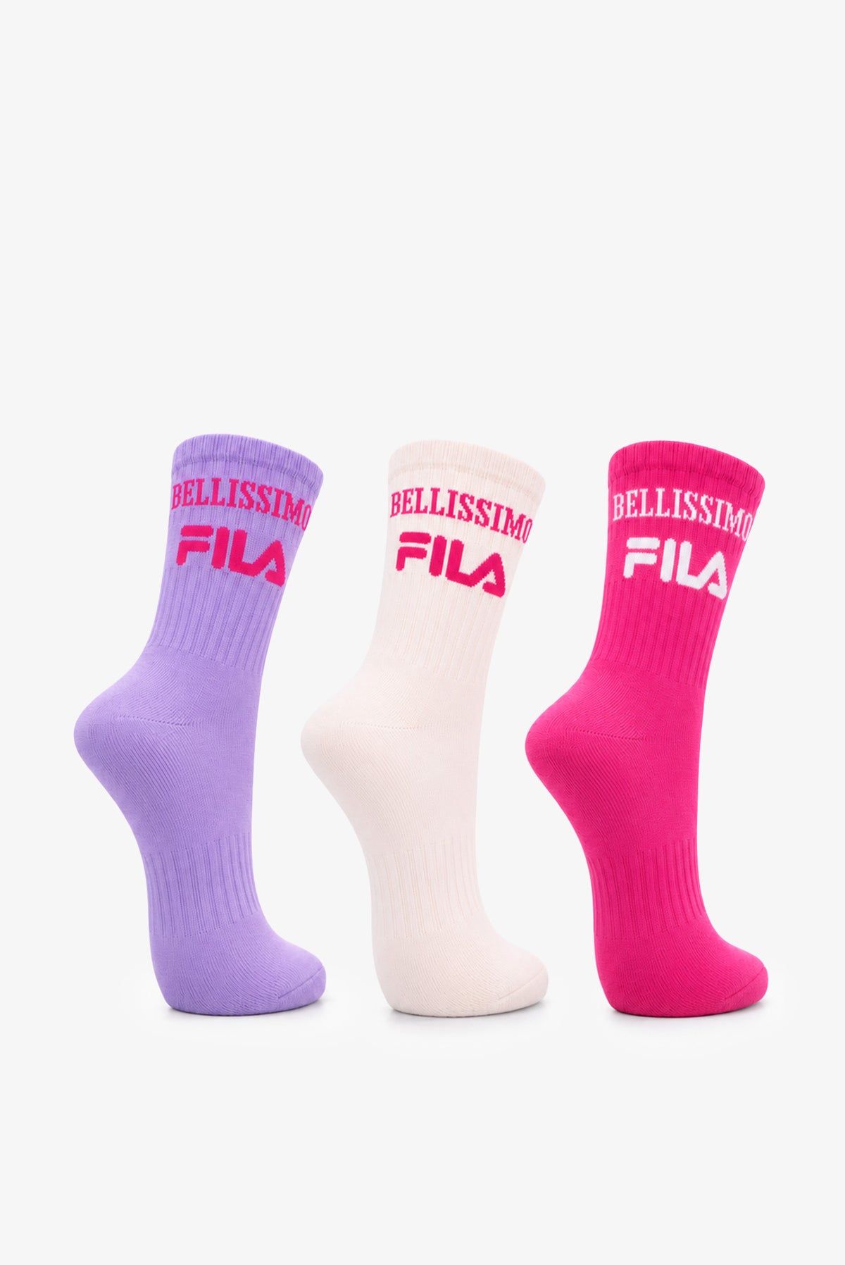 Women's Bellissimo 3/4 Socks 3 Pack (Size 3-8)