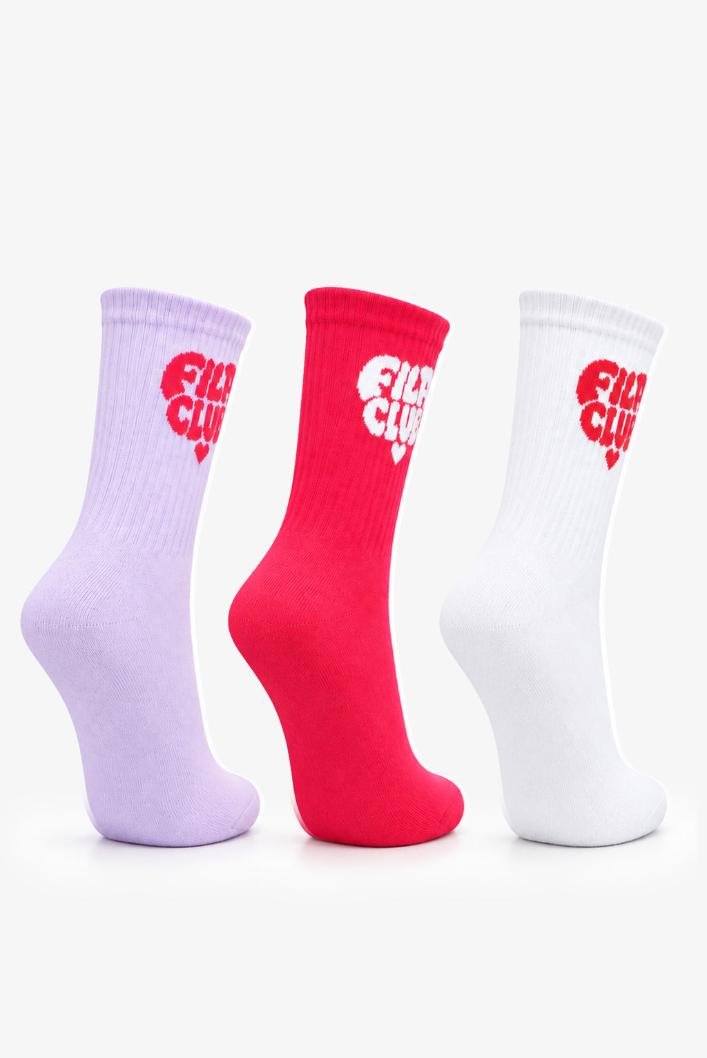 Fila Club Tube Socks 3 Pack (Size 10-2)