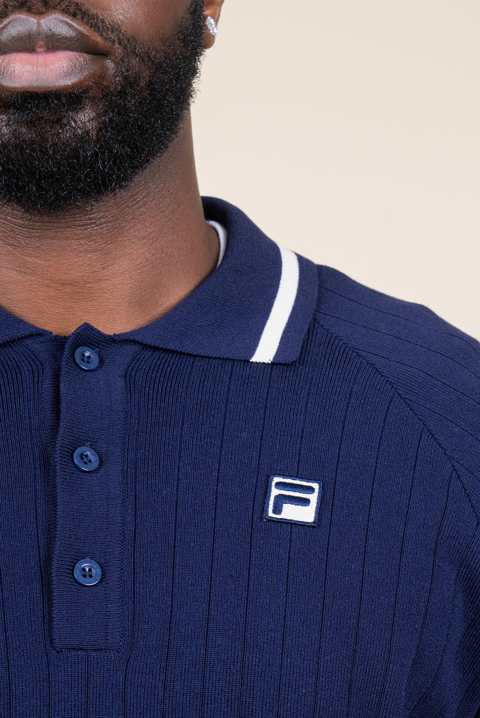 Men's Drew Polo Knit Sweater