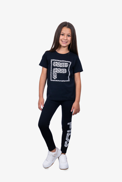 Girl's Sarah Glitter Leggings