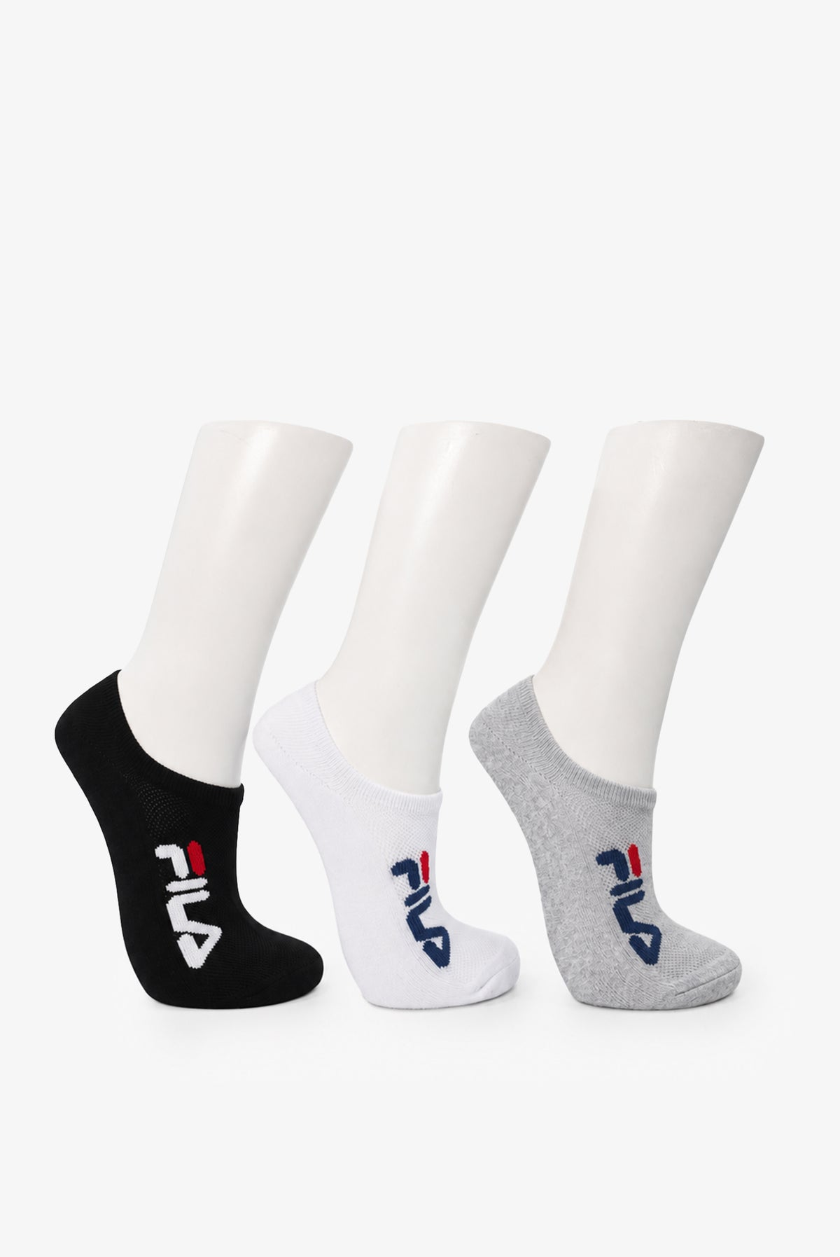 Men's Luke No Show Socks 3 Pack (Size 7-11)