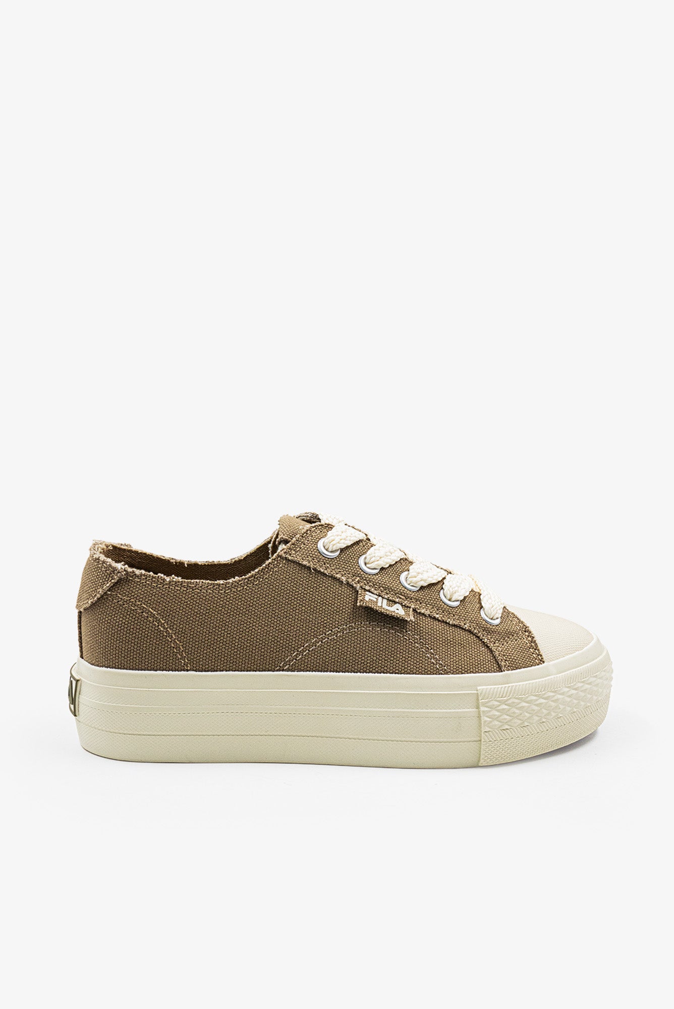 Women's Alessia Frayed Canvas Platform