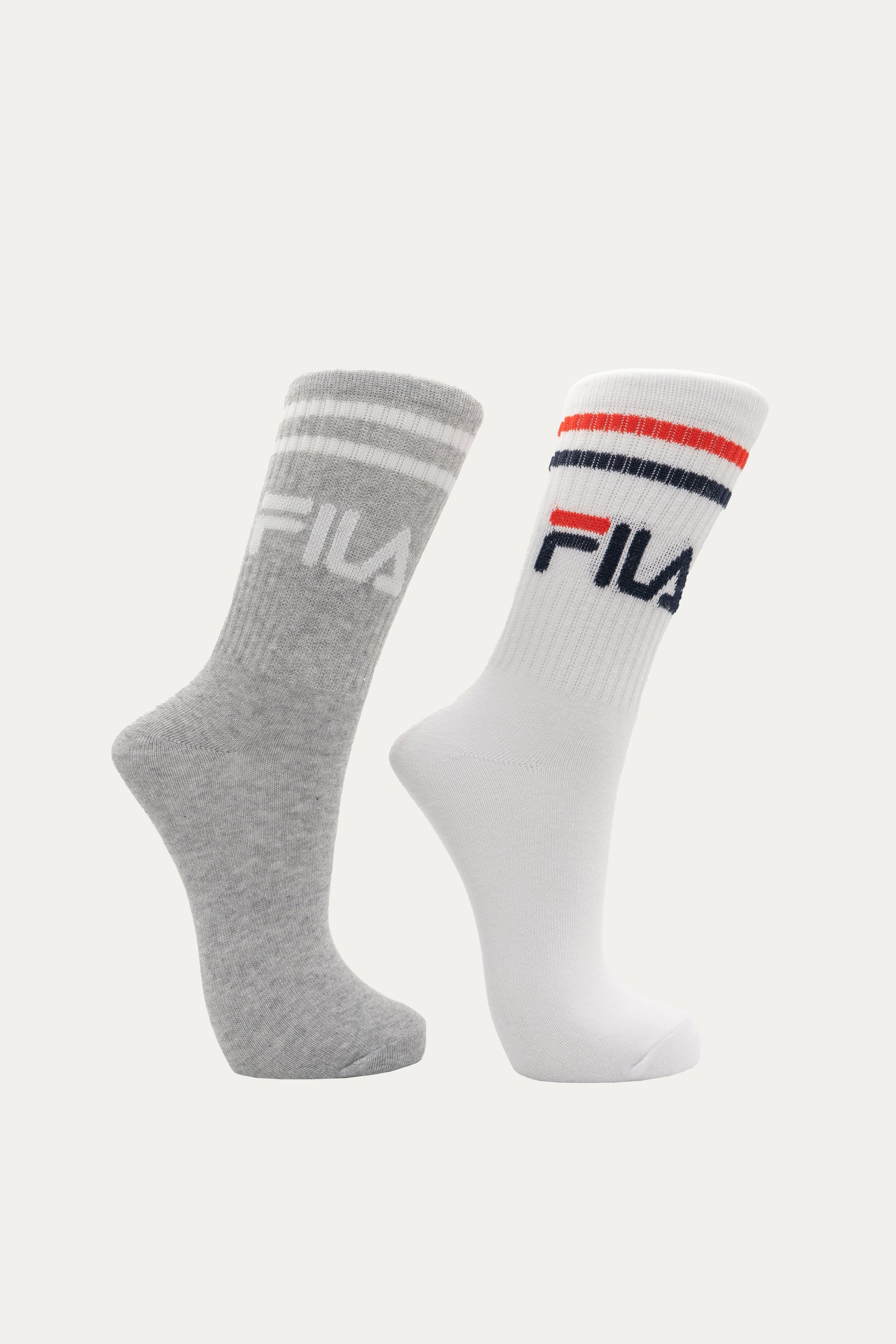 White/Grey Melange