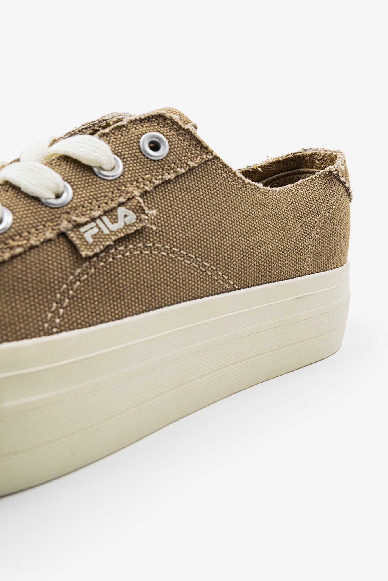 Women's Alessia Frayed Canvas Platform