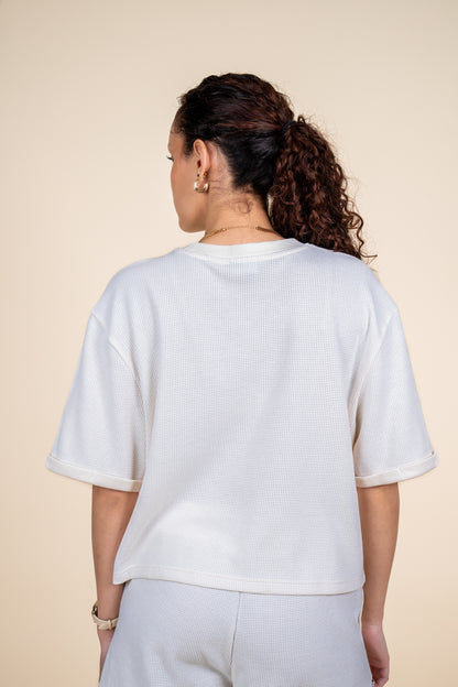 Women's Flavia Waffle T-Shirt Limited Edition