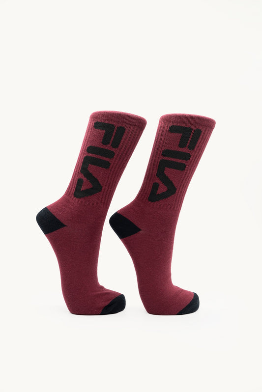 FILA Men's Simon Tube Socks 2 Pack (Size 6-11)
