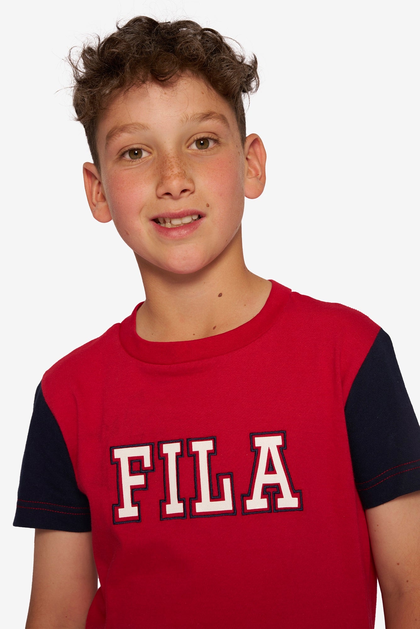 FILA Boy s Emelio T Shirt 9 10 Fila Red