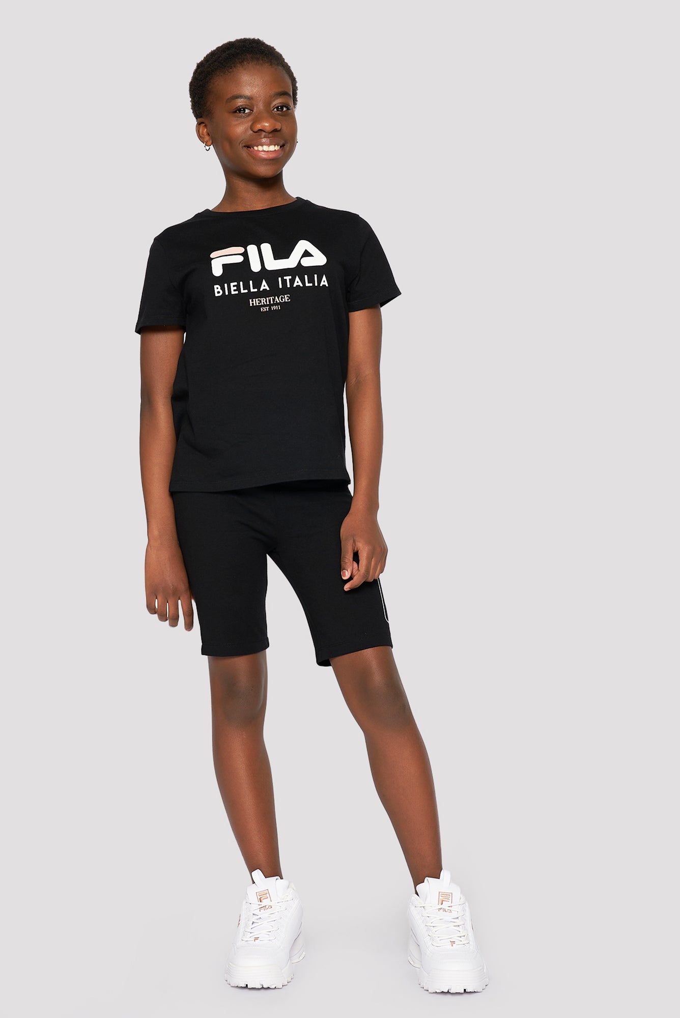 Fila biker shorts store set