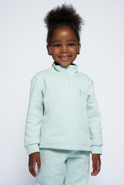 Girl's Ciara 3/4 Zip Sweatshirt