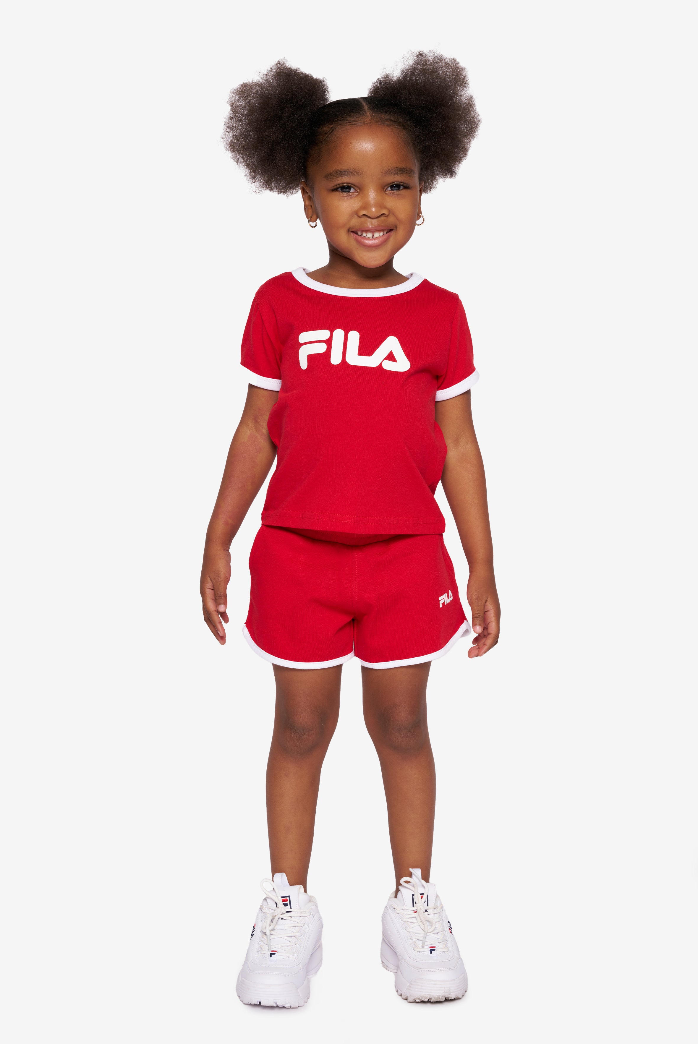 Girl fila shirt best sale