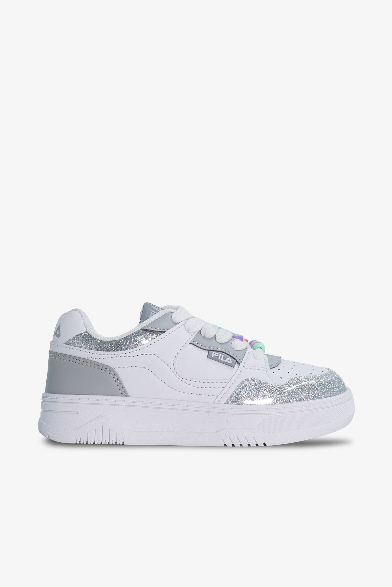 White/Silver Glitter               