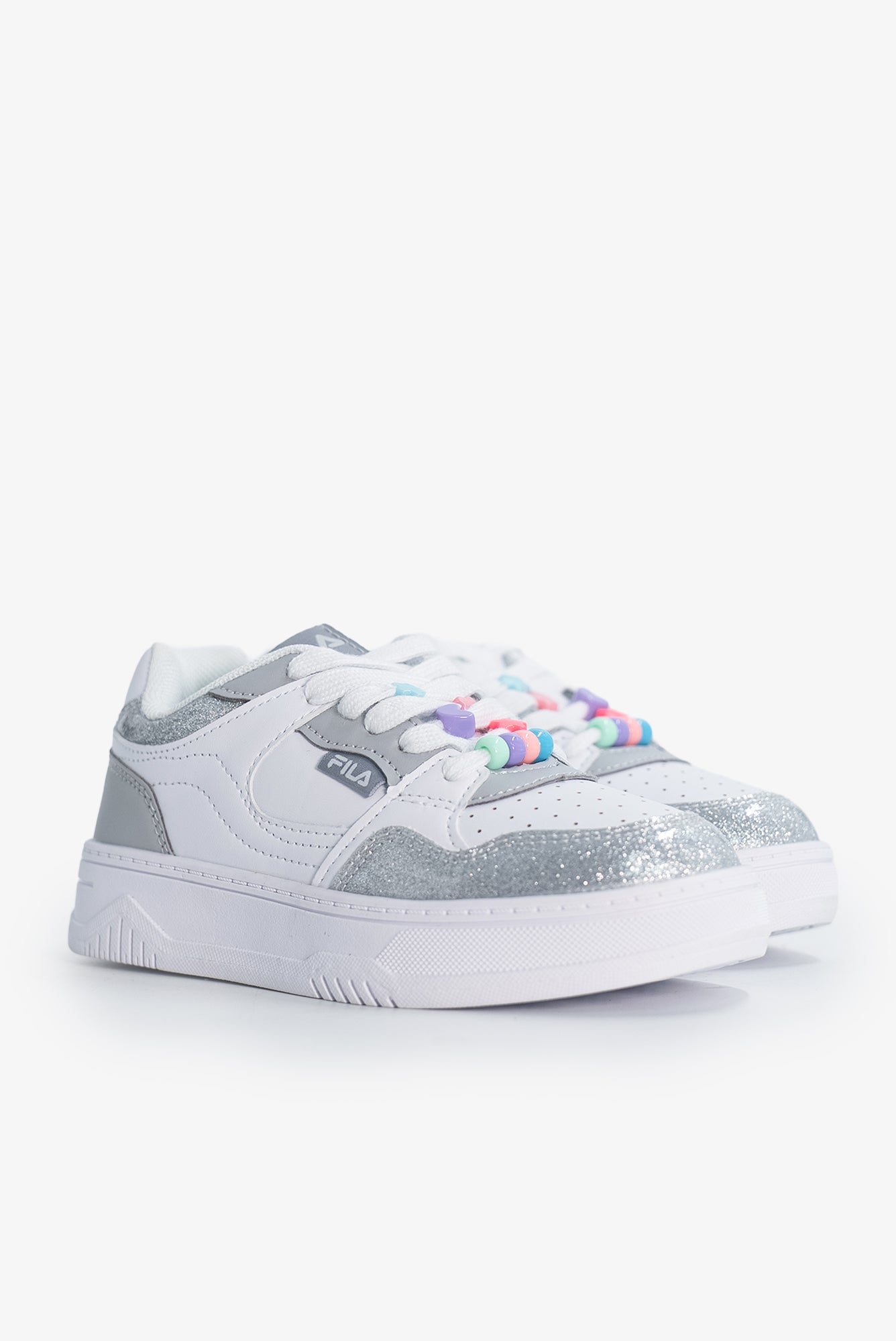 Kid's Banzai Silver Glitter Sneaker