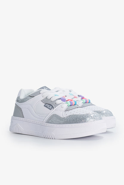 Kid's Banzai Silver Glitter Sneaker