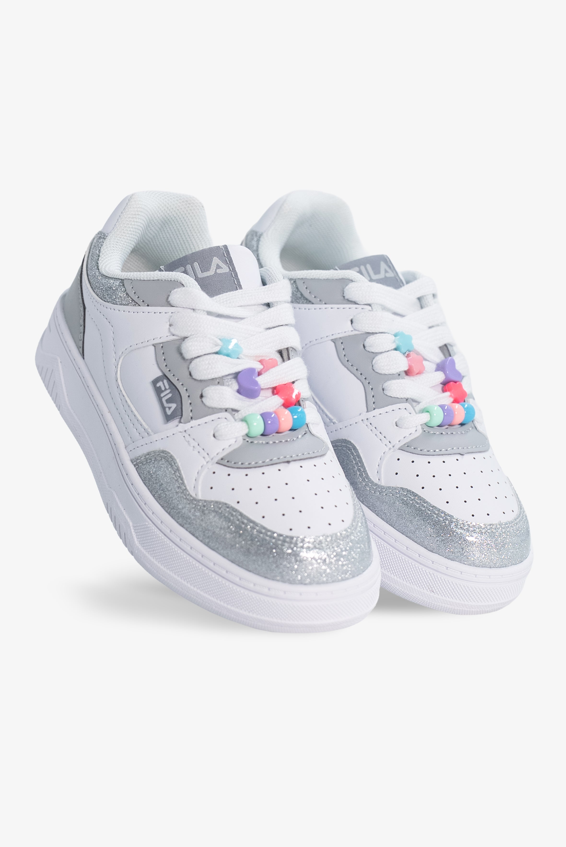 Kid's Banzai Silver Glitter Sneaker