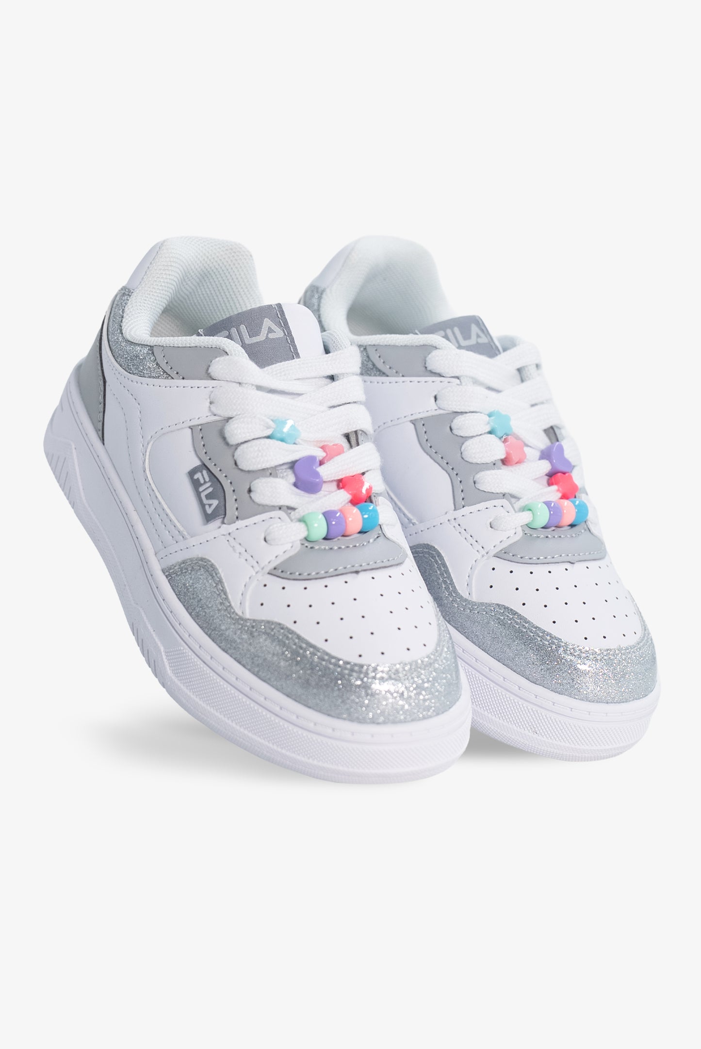 Kid's Banzai Silver Glitter Sneaker