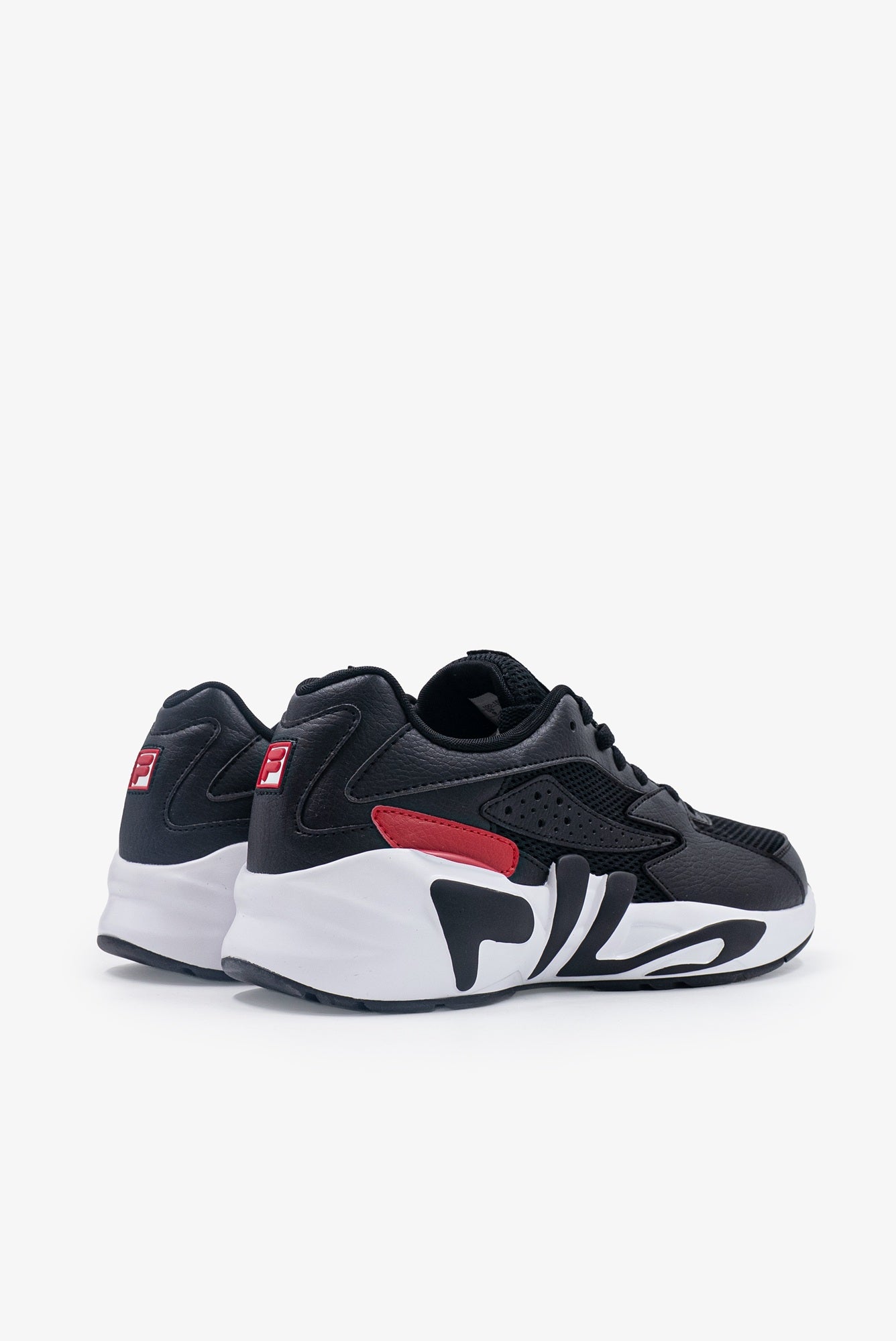 White/Black/Fila Red