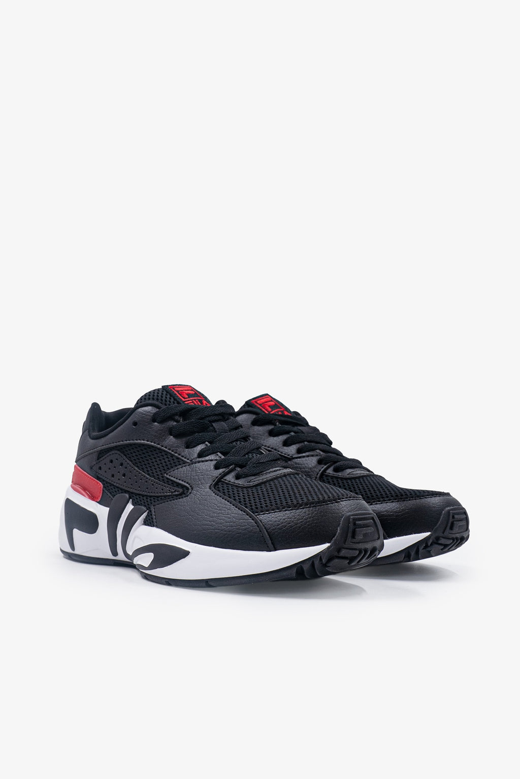 White/Black/Fila Red
