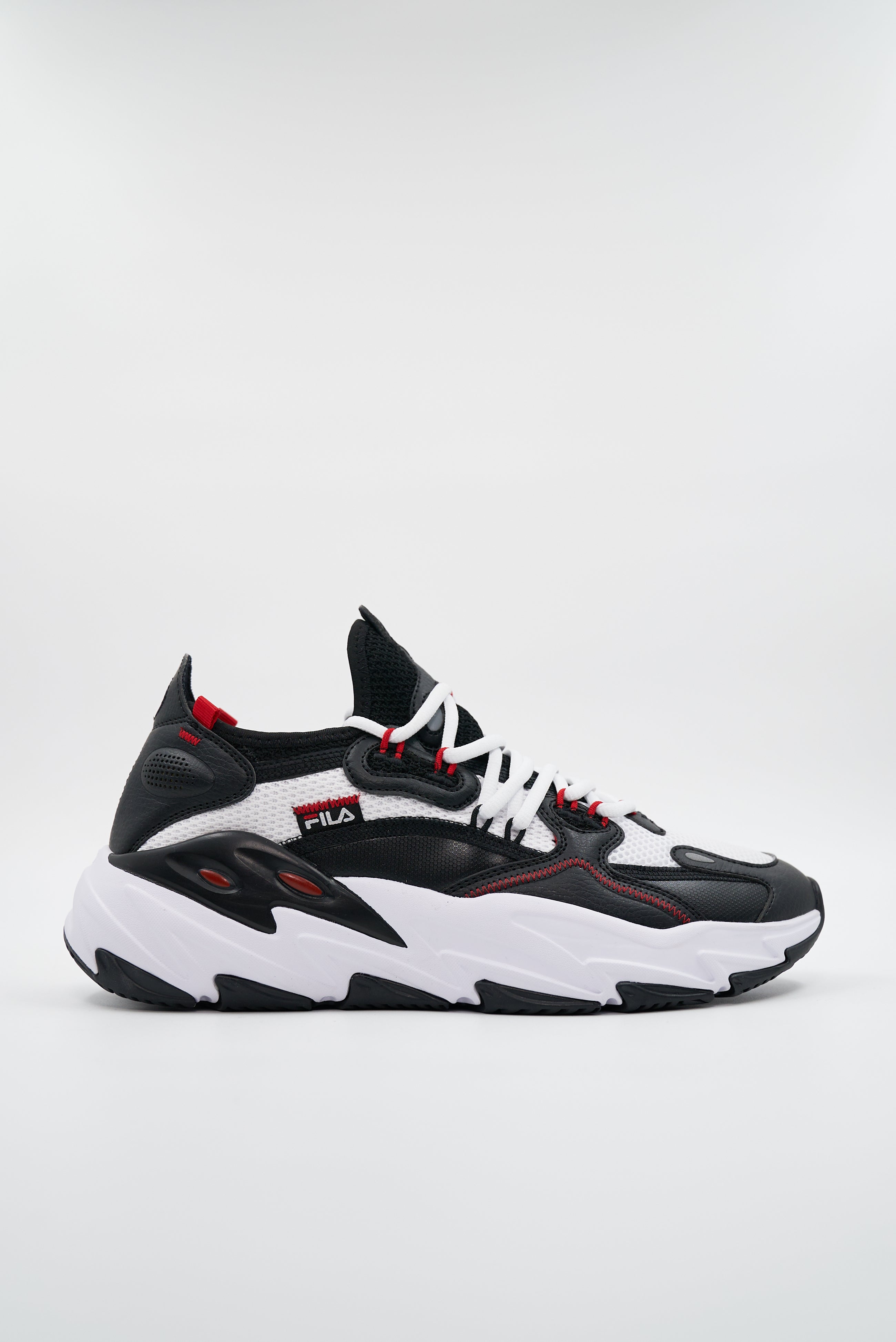 Fila ray hot sale all black