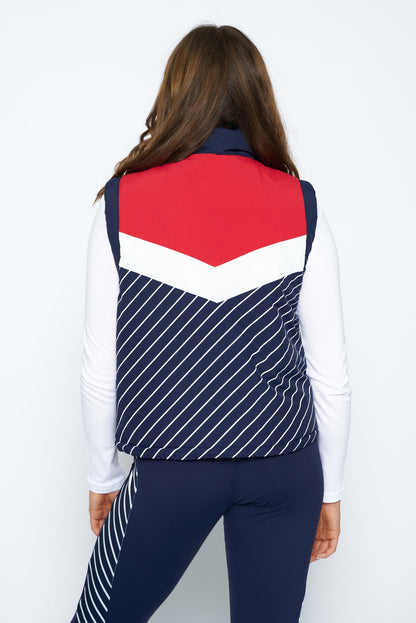 Women's Rebecca Gilet Zip-Up Half Jacket