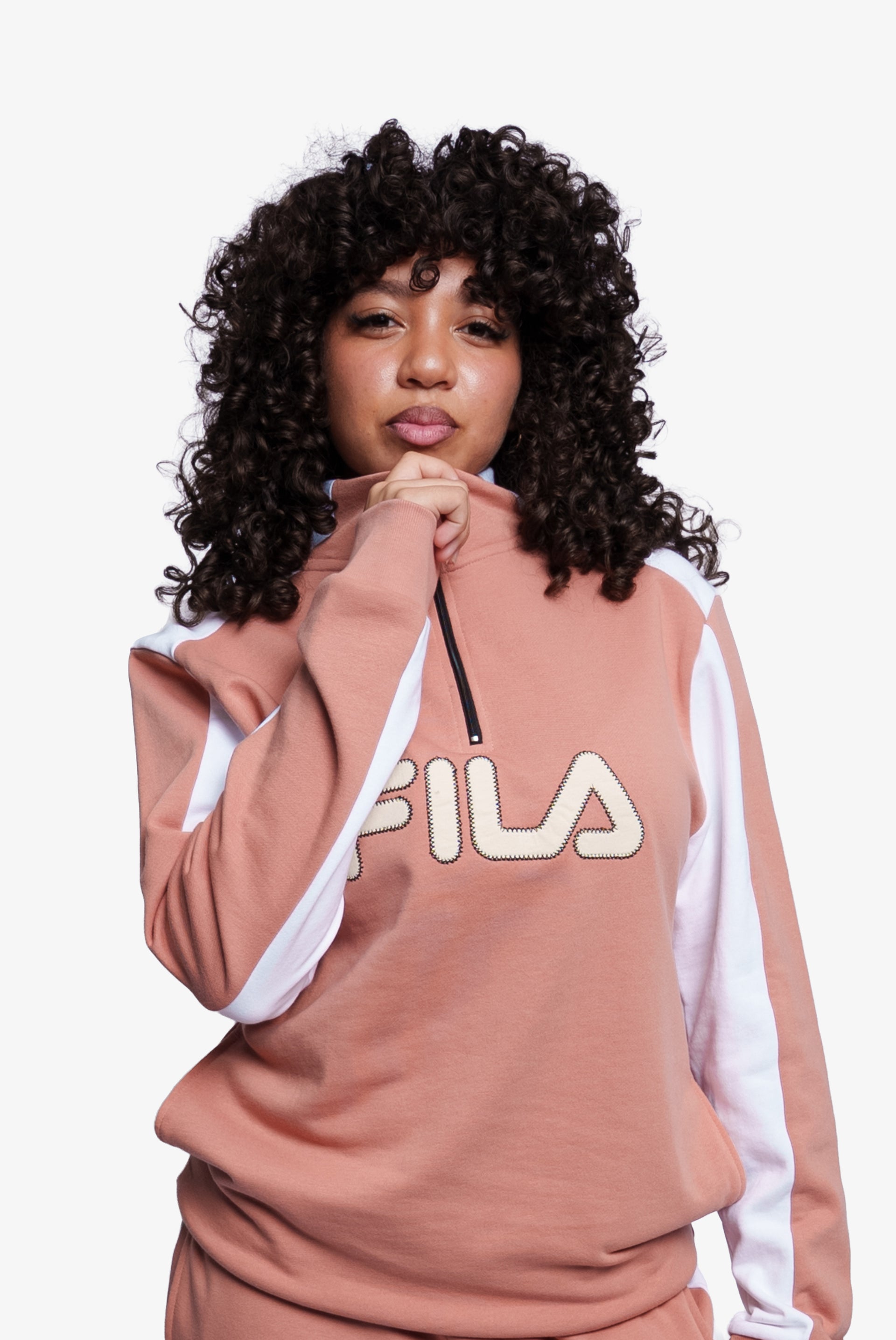 Women's Vivian 3/4 Zip Up Sweatshirt