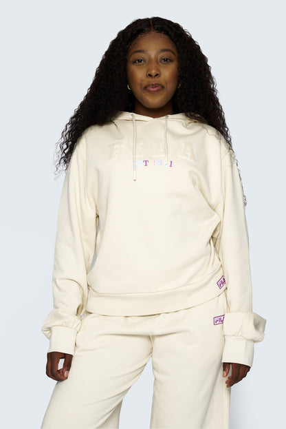 Women's Antara Teddy Borg Logo Hoodie