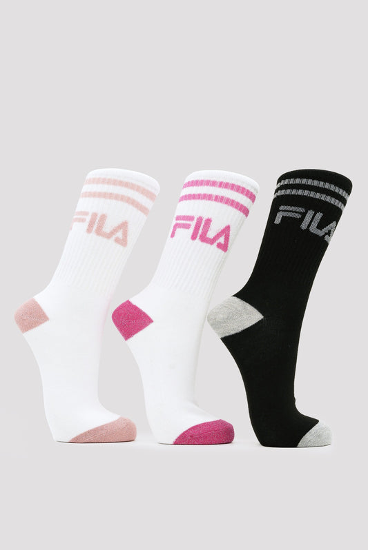 Women's Chi Chi Tube Socks 3 Pack (Size 3-8)