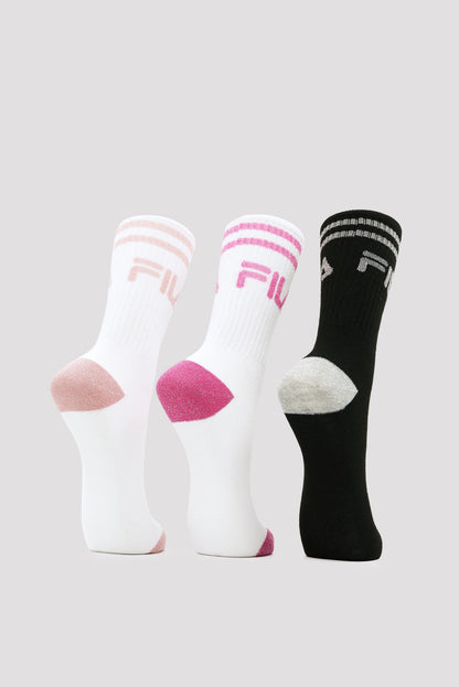 Women's Chi Chi Tube Socks 3 Pack (Size 3-8)