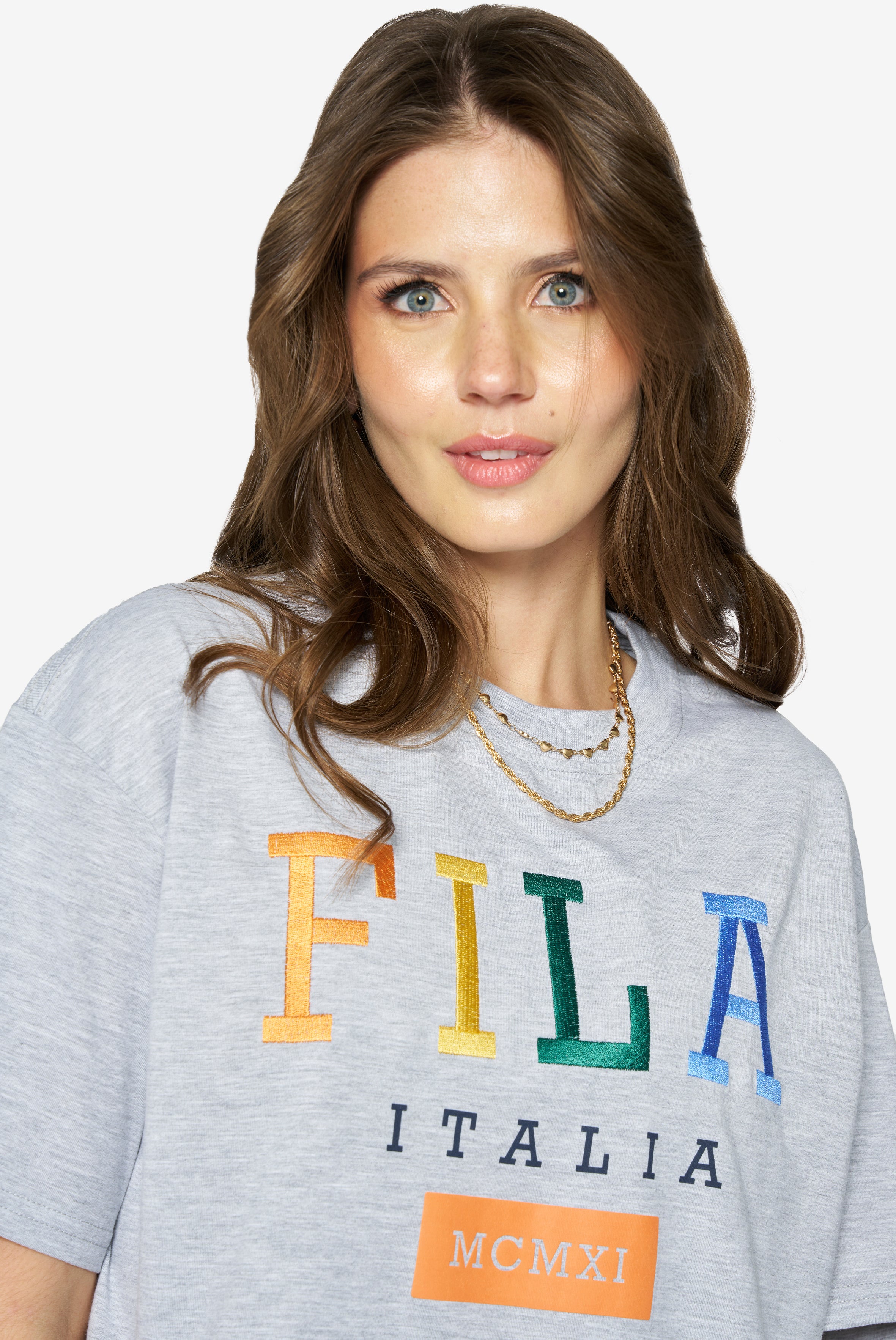 Women s Isabel Oversized Embroidery T Shirt