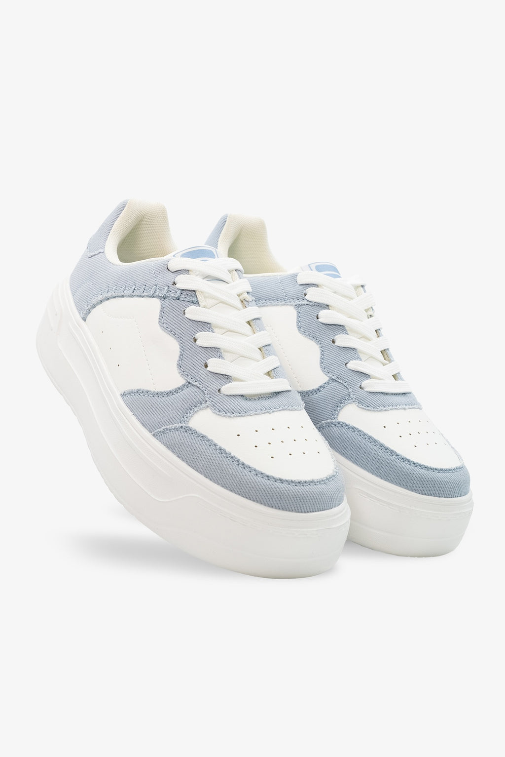 White/Light Blue