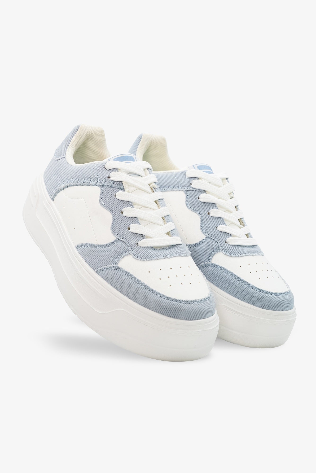 White/Light Blue