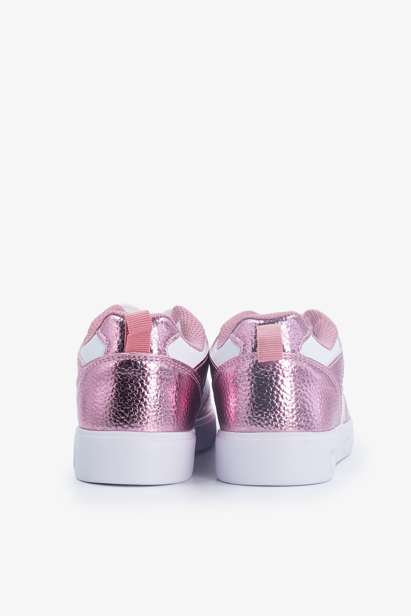 White/Pink Metallic