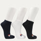 FILA Women's Sicily Ankle Sock 3 Pack (Size 3-8)